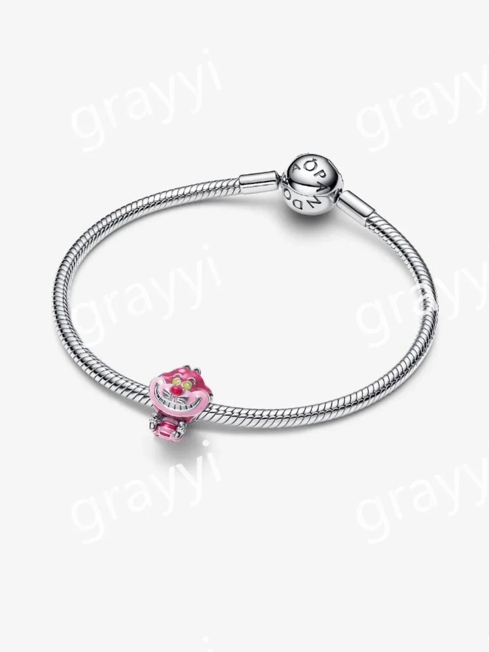 Pandora Disney Alice in Wonderland Cheshire Cat Charm